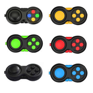 Cube de décompression avec poignée, jouet anti-stress pour enfants, poignée de jeu de décompression avec plusieurs modes de jeu, Fidget Pad - Product Image 2