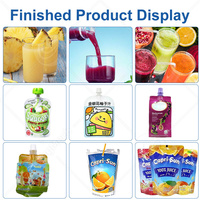 Machine de remplissage rotative automatique pour sachets pré-remplis avec bec verseur de jus liquide ORME