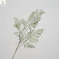Plantes artificielles réalistes en plastique, feuilles de fougère Plumosa pour la décoration des centres de table de mariage, arrangement floral