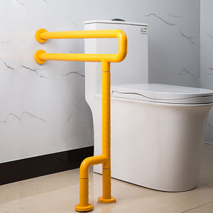 Barras de Apoyo para Inodoro de Gran Reputación, Acero Inoxidable A005, Soporte de Seguridad para Personas Mayores, Accesibilidad para Baños - Product Image 1