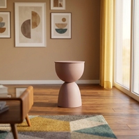 Table d'appoint en fer de style moderne BSCI, table d'appoint gain de place pour salon, chambre à coucher, meubles de maison