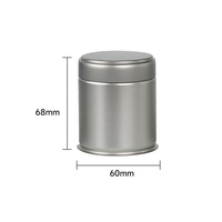 Boîte en fer blanc de luxe imprimée sur mesure, de qualité alimentaire, hermétique, avec valve de dégazage, pour thé matcha, café, thé et chewing-gum