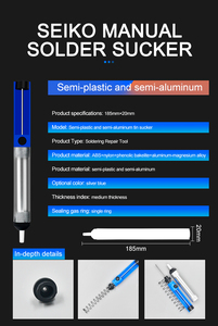 Multimètre Numérique Intelligent et Kit d'Outils de Soudage 19 en 1, avec <span class=keywords><strong>Fer</strong></span> <span class=keywords><strong>à</strong></span> <span class=keywords><strong>Souder</strong></span> Électrique <span class=keywords><strong>à</strong></span> Température Réglable <span class=keywords><strong>60W</strong></span> - Product Image 3