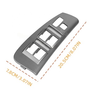 Toyota Matrix 74232-01030 için gümüş ön sol sürücü yan pencere anahtarı paneli çerçeve pencere anahtarı kol dayama - Product Image 2