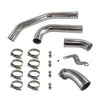 Kit de Tuberías de Intercooler de Aluminio para Mitsubishi Lancer Evolution EVO X 2.0L 2008-2015, 1 Año de Garantía