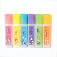 Meilleures ventes, qualité de construction excellente, marqueurs d'art à encre fluorescente colorés personnalisés, écriture double face, non effaçables, modèle CN DJ-78-02