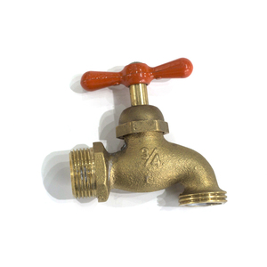 1/2 "3/4" <span class=keywords><strong>150</strong></span> Wog BSP NPT Type d'arrêt en laiton bavoir à ouverture lente tuyau d'eau bavoir robinet prix Bibcock robinet - Product Image 3