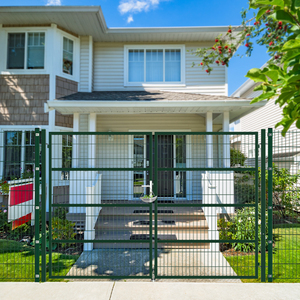 <span class=keywords><strong>Portail</strong></span> de sécurité extérieur 3x2m, antirouille, double revêtement, installation facile, pour <span class=keywords><strong>entrée</strong></span> et sortie - Product Image 1