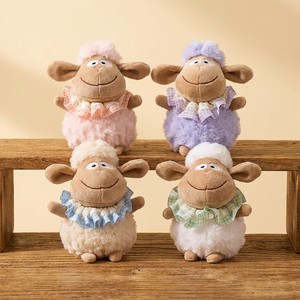 ของเล่นตุ๊กตาสัตว์ยัดนุ่นรูปแกะนุ่มนิ่มสำหรับเป็นของขวัญ - Product Image 6