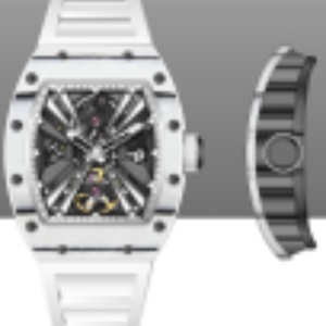 Reloj Automático de Lujo de Alta Gama para Hombre, Deportivo, con Caja de Barril, Movimiento Mecánico, Correa de Silicona, Resistente al Agua 5 ATM - Product Image 2