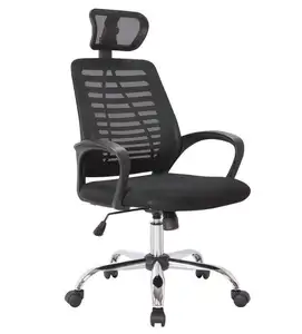 Ücretsiz örnek file arkalıklı ofis koltuğu ucuz ofis bilgisayar döner sandalye Silillas de oficina ergonomik sandalye