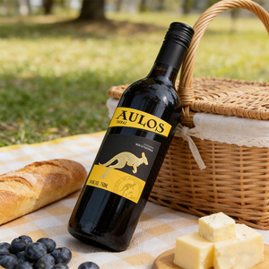 Professional Customized Gold-<b>Embossed</b> Red Wine Labels and Beverage Stickers with Eco-Friendly Durable Waterproof Features - Product Image 5