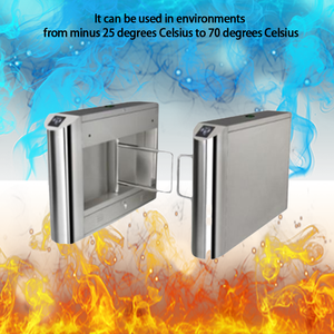 Sistema di scansione dell'entrata di sicurezza, codice QR porta girevole scorrevole, barriera dell'oscillazione di sicurezza, Lobby pubblica - Product Image 6