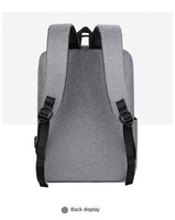 Mochila de Negocios Resistente al Por Mayor, Unisex, para Portátil de 15.6 Pulgadas, Oxford, Impermeable, con Puerto de Carga USB, para Viajes y Escuela