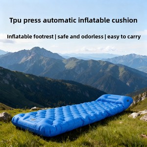 TPU-Verbundstoff-Matratze, aufblasbar, für Outdoor-Camping, feuchtigkeitsbeständig, tragbar, hochelastisch, schlicht, für den Außenbereich - Product Image 1