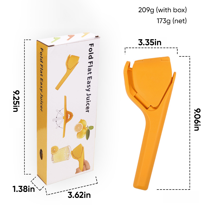 Presse-citron 176g - Orange - Boîte Couleur