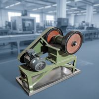 Trituradora de Mandíbulas Eléctrica Monofásica de Laboratorio, Pequeña, Mini, de 2.2kw, para Preparación de Muestras en Geología y Minería de Oro