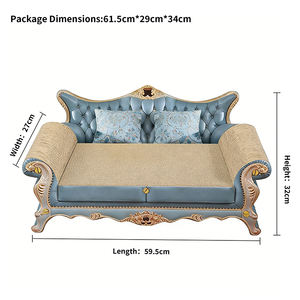 Tempat Tidur Kucing Bentuk Sofa Custom, Tempat Tidur Kucing dari Karton Bergelombang yang Tahan Lama, Sofa Penggaruk Kucing Mewah - Product Image 5