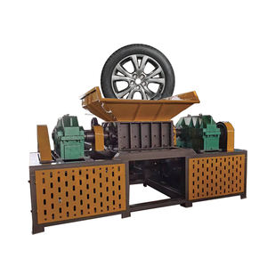 Caja Industrial de un solo eje Mini máquina trituradora de residuos de metal Unidad de botellas de colchón Briquetting 30Kg Becher - Product Image 4