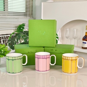 Mug en Porcelaine Fine Européenne de Luxe Moderne pour Thé/Café – Écologique, Idéal pour la Maison et les Cadeaux de Mariage - Product Image 2