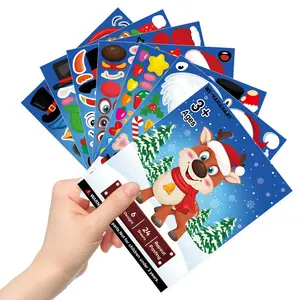  Kerstfeest Spelletjes Stickers Kinderen Maken Je Eigen Stickers Voor Kinderen Kerstfeest Gunsten