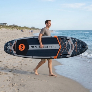 Livraison gratuite - <span class=keywords><strong>Planche</strong></span> à pagaie <span class=keywords><strong>gonflable</strong></span> MYBOAT - <span class=keywords><strong>Planche</strong></span> à pagaie ultra stable avec matériau Drop Stitch - Product Image 1