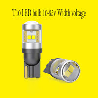 W5W LED T10 Autolichter 12V 24V 10-65V LKW-Innenraumbeleuchtung Kartenleselampen Canbus 6SMD CSP Parkleuchten Signallampen Weiß Gelb