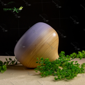 Decoración del hogar diseño moderno forma en espiral florero de Arte de bambú respetuoso con el medio ambiente colección duradera sala de estar flor creativa - Product Image 4