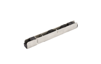 Portes et fenêtres coulissantes en acier inoxydable robustes, capacité de charge de 80 kg par poulie, design moderne, finition polie, garantie 1 an