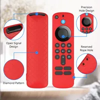Coque de protection en silicone pour télécommande compatible avec Fire TV Stick HD/4K (modèle le plus récent) 2025