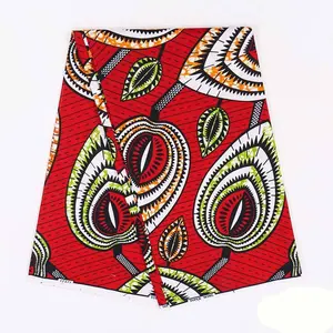 100% 棉24支非洲安卡拉面料蜡印花民族服装面料