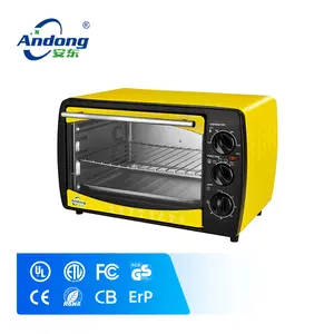 Andong 18L portable convection ovens electric toaster oven compact baking cooking roast with wire rack