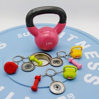 Réglable 2lb 46kg Moon Kettlebell Kings Workouts Poignée Vinyle Rack Designer Poids Plaque Kettlebell Barbell Haltère Porte-clés