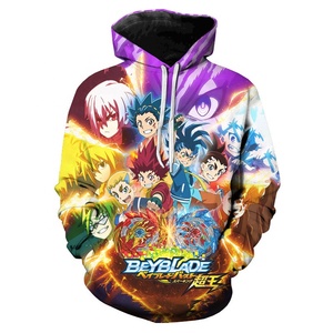Beyblade Burst 3D พิมพ์ Hoodies สำหรับชายญี่ปุ่นอะนิเมะ3D การพิมพ์ Hoodies จากผู้ชายร้อน Cool แฟชั่น Pullover - Product Image 2