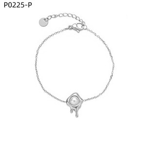 Bracelet à la mode avec perle P0225 pour femmes, bijoux de haute qualité - Product Image 1