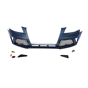 Nueva Parrilla Delantera RS4 en Negro Brillante con Diseño de Panal de Abeja para Audi A4 B8 08-12, Kit de Carrocería |   Actualización S4 Estilo RS4 Fácil Instalación - Product Image 3
