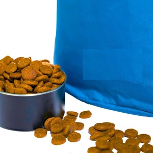 <span class=keywords><strong>Sac</strong></span> de voyage pour nourriture pour chien 1 tasse avec poche latérale zippée Conteneur de stockage de croquettes étanche pour la maison Road Trips Camping Boarding - Product Image 3