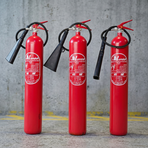 Extincteur au dioxyde de carbone CO2 de 6 kg pour les incendies électriques, les laboratoires et les salles de serveurs - Product Image 3