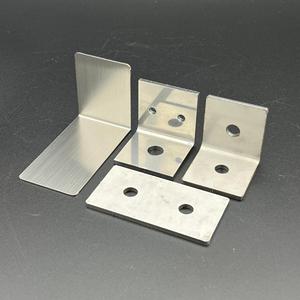 Support d'angle en métal Huiyou, acier inoxydable, en forme de L, angle droit renforcé, support d'étagère pour meubles, norme européenne, durable - Product Image 3