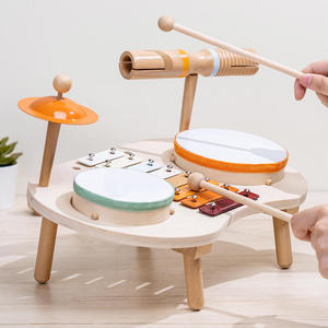 Instrumentos Musicales Montessori <span class=keywords><strong>de</strong></span> Cristal, Juguetes Musicales <span class=keywords><strong>de</strong></span> Madera, Juego <span class=keywords><strong>de</strong></span> Percusión para Niños Pequeños <span class=keywords><strong>de</strong></span> 1 a 3 Años - Product Image 2