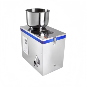 Machine d'emballage polyvalente pour petits sacs, pour aliments pour animaux, graines, riz, café, poudre, avec pesage et remplissage - Product Image 1