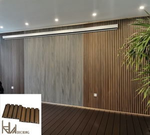 <span class=keywords><strong>Rivestimento</strong></span> Murale in WPC Co-estruso Plancia in Legno Composito 219*26 Piastrelle Decorative <span class=keywords><strong>per</strong></span> Esterni Soffitto a Incastro Maschio e Femmina - Product Image 6