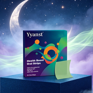 Complément alimentaire Energy Boost Oral-Strip-Film 30 unités pour soulager l'insomnie nocturne, favoriser un sommeil stable ou pour adultes malaisiens, vente en gros OEM - Product Image 2