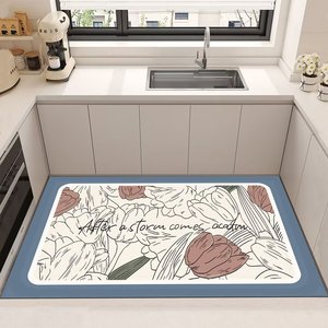 <span class=keywords><strong>Tappeto</strong></span> Runner Antiscivolo a Pelo Corto, Realizzato a Macchina, Ecologico, Adatto ai Animali Domestici, per Ingresso, Corridoio, Camera da Letto, <span class=keywords><strong>Cucina</strong></span> - Product Image 3