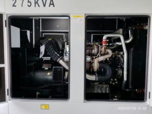 Siêu im lặng nhà máy điện 275 KVA 220 kW 250 KVA 200 kW Máy phát điện đặt với mô hình 1206a-e70ttag3 động cơ 400/230V đánh giá - Product Image 2