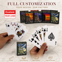 Cartes à Jouer Personnalisées OEM ODM en PVC Acétate 100% Plastique – Cartes de Poker, Cartes Magiques Personnalisées