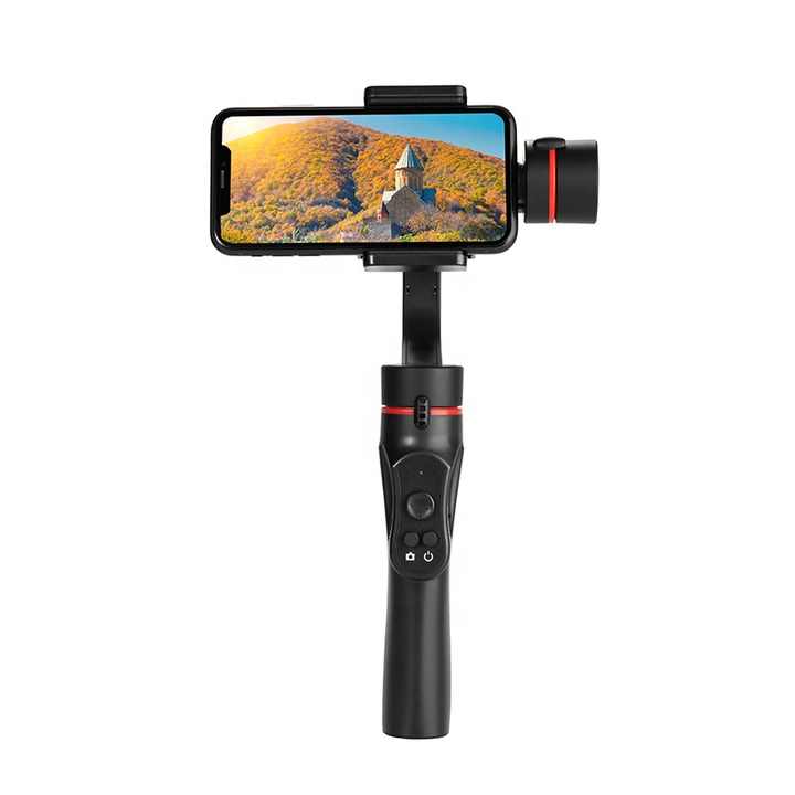 スマートフォン用ポータブル3軸携帯電話スムーズハンドヘルド