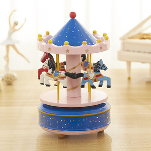 <span class=keywords><strong>Caja</strong></span> <span class=keywords><strong>Musical</strong></span> de Juguete de Plástico con Forma de Caballo de <span class=keywords><strong>Carrusel</strong></span> - Product Image 6
