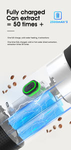 Machine à café <span class=keywords><strong>rechargeable</strong></span> cafetière 20bar adaptateur usb cafetière expresso portable fonction chauffante <span class=keywords><strong>capsule</strong></span> expresso café - Product Image 5