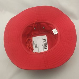 YZ Caps Personnalisé Brodé Marque Privée Plat Haut Large Bord Unisexe Parasol Seau Chapeau Casquette De Pêcheur Avec Corde - Product Image 5